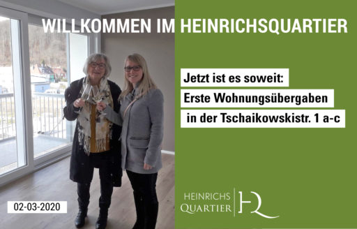 Die ersten neuen Bewohner sind da – Wohnungsübergaben beginnen