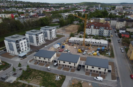 Endspurt bei großzügigen Doppelhaushälften