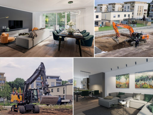 Gleich nebenan grünt und blüht es – Baubeginn Doppel- & Reihenhäuser